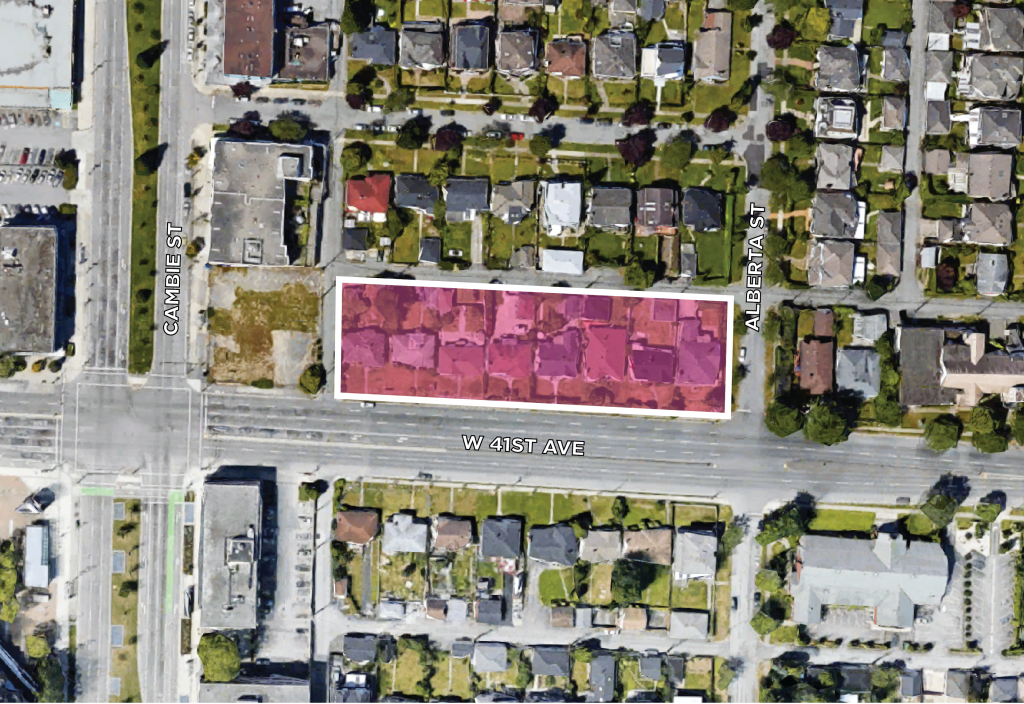 Land Assembly 357-475 West 41st Ave
Vancouver