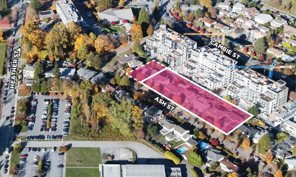 Land Assembly 4992-5120 Ash Street
Vancouver