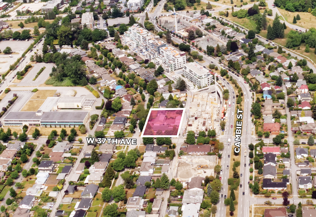 Land Assembly 5250-5270 Ash St 
595 West 37th Ave
Vancouver