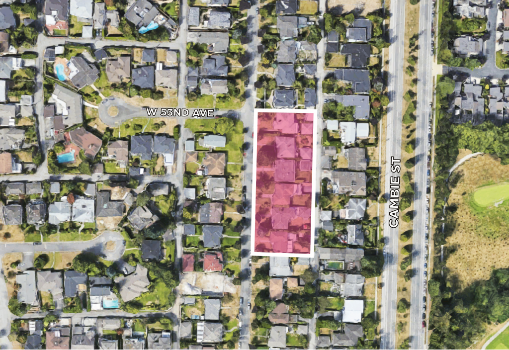 Land Assembly 6808-6888 Ash St
Vancouver